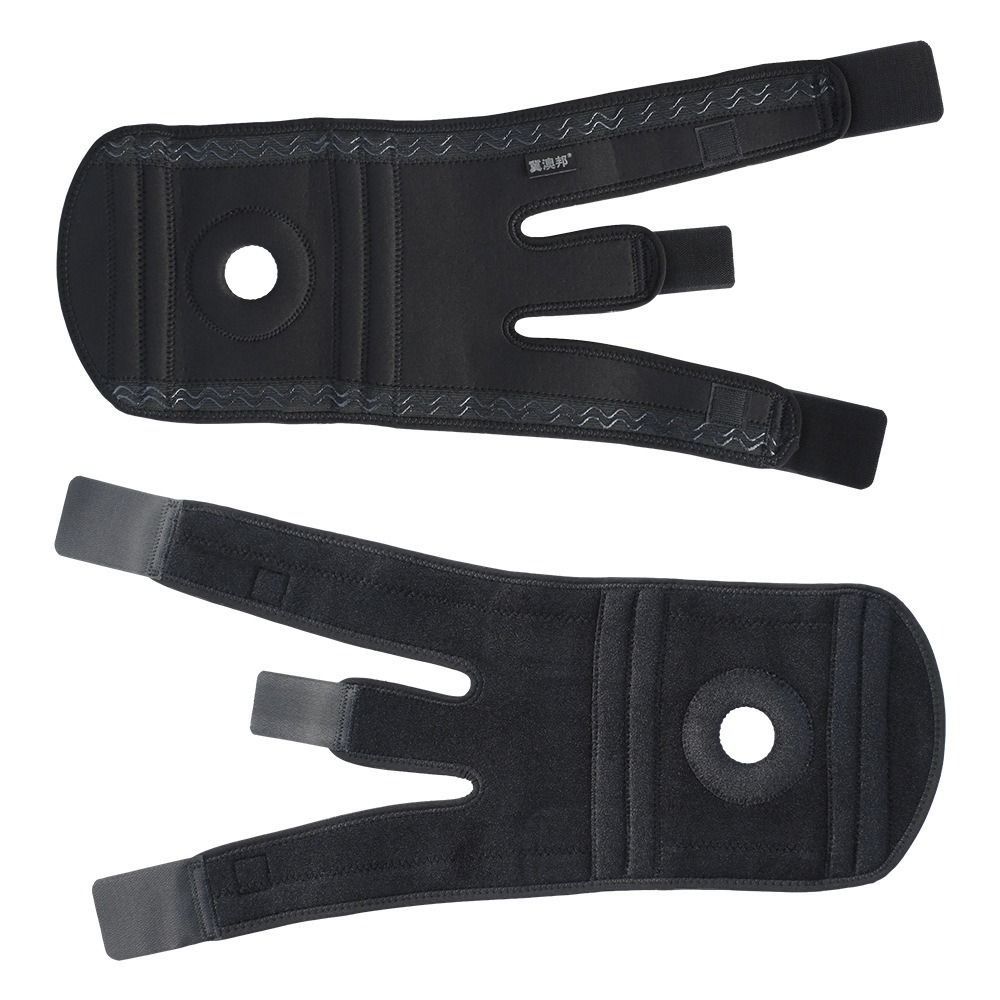 Anti-slip Silicone Strip Leg Brace Protector Patella Shock Absorption Fitness Knee Pad Women