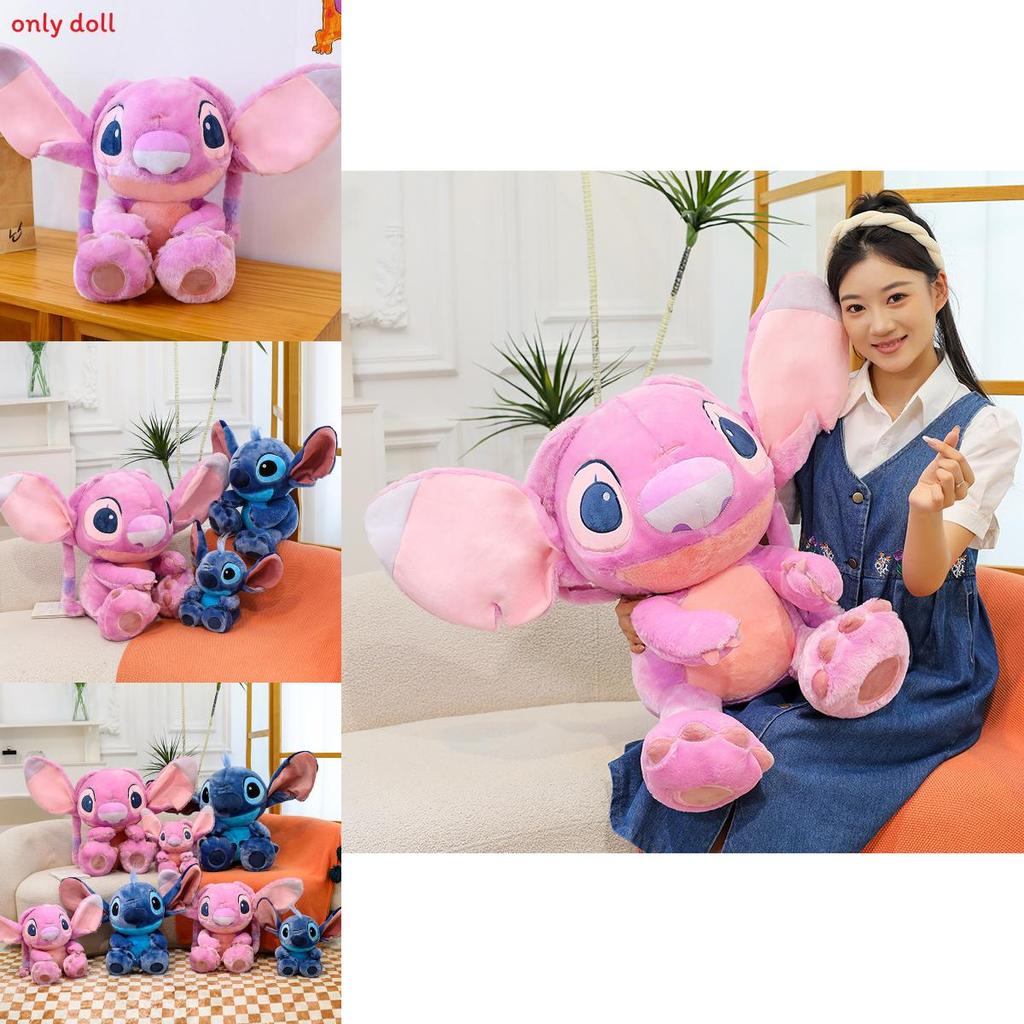 Cute Cartoon Stitch Angel Plush Doll Toy For Kids And Collectors