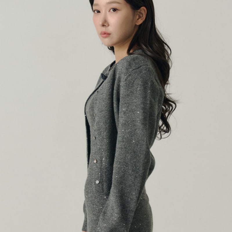 SORRY TOO MUCH LOVE Art Deco Jewel Satin Ribbon Hairband_Black