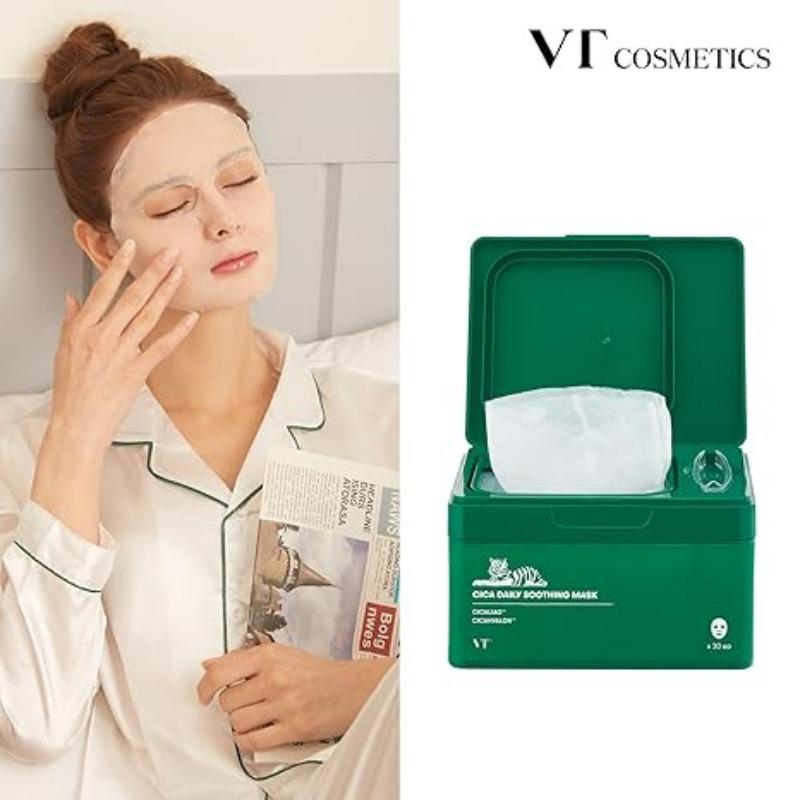 VT COSMETICS Cica Daily Soothing Mask Sheet (30 Sheets)