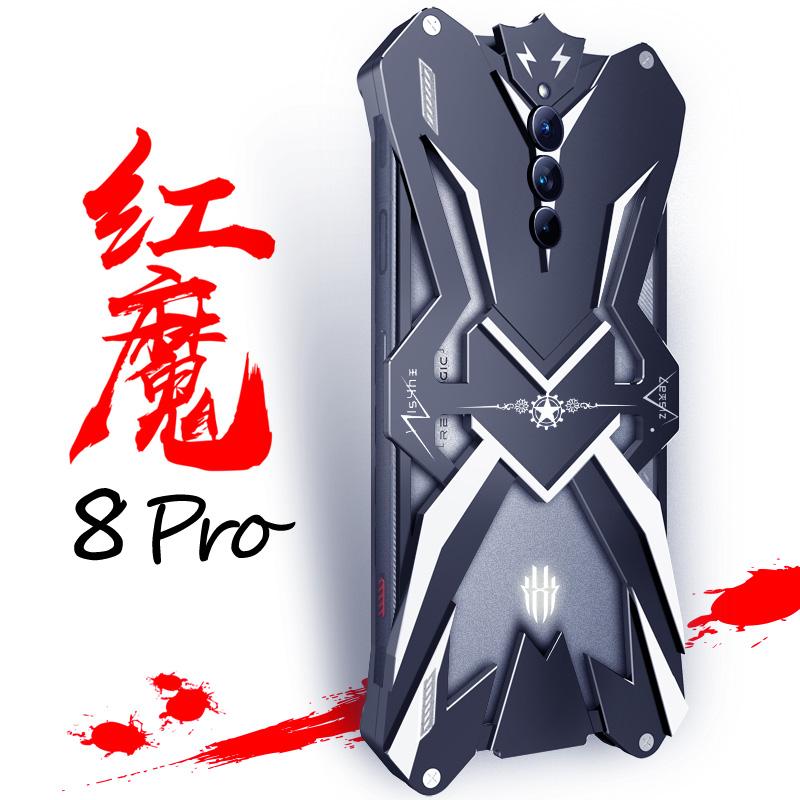 Zimon Aluminum Armor Thor Case For Zte Nubia Red Magic 10 9 8 7 7s 6 6s Pro Plus Cover The Flash Iron Man Phone Shell Skin Bag
