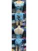 European and American Women's Summer Spaghetti Strap Slim-Fit Printed Shorts Set