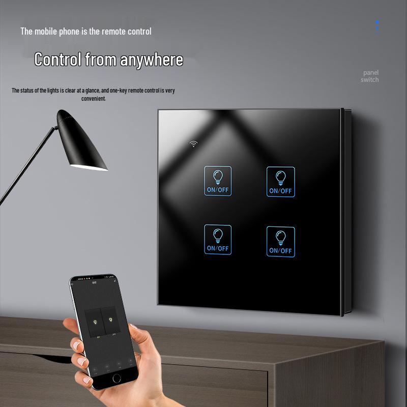 Zhengshang C3 Graffiti ZigBee Smart Switch: Wireless Voice Panel, Tuya-Enabled, EU Standard, Alexa & Google Compatible.