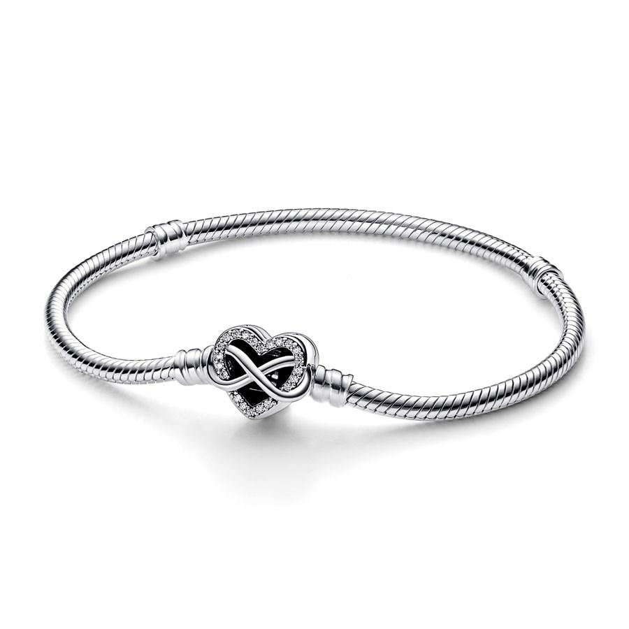 

Pandora Sonsuz Kalp Klipsli Yılan Zincir 592645C01-20cm