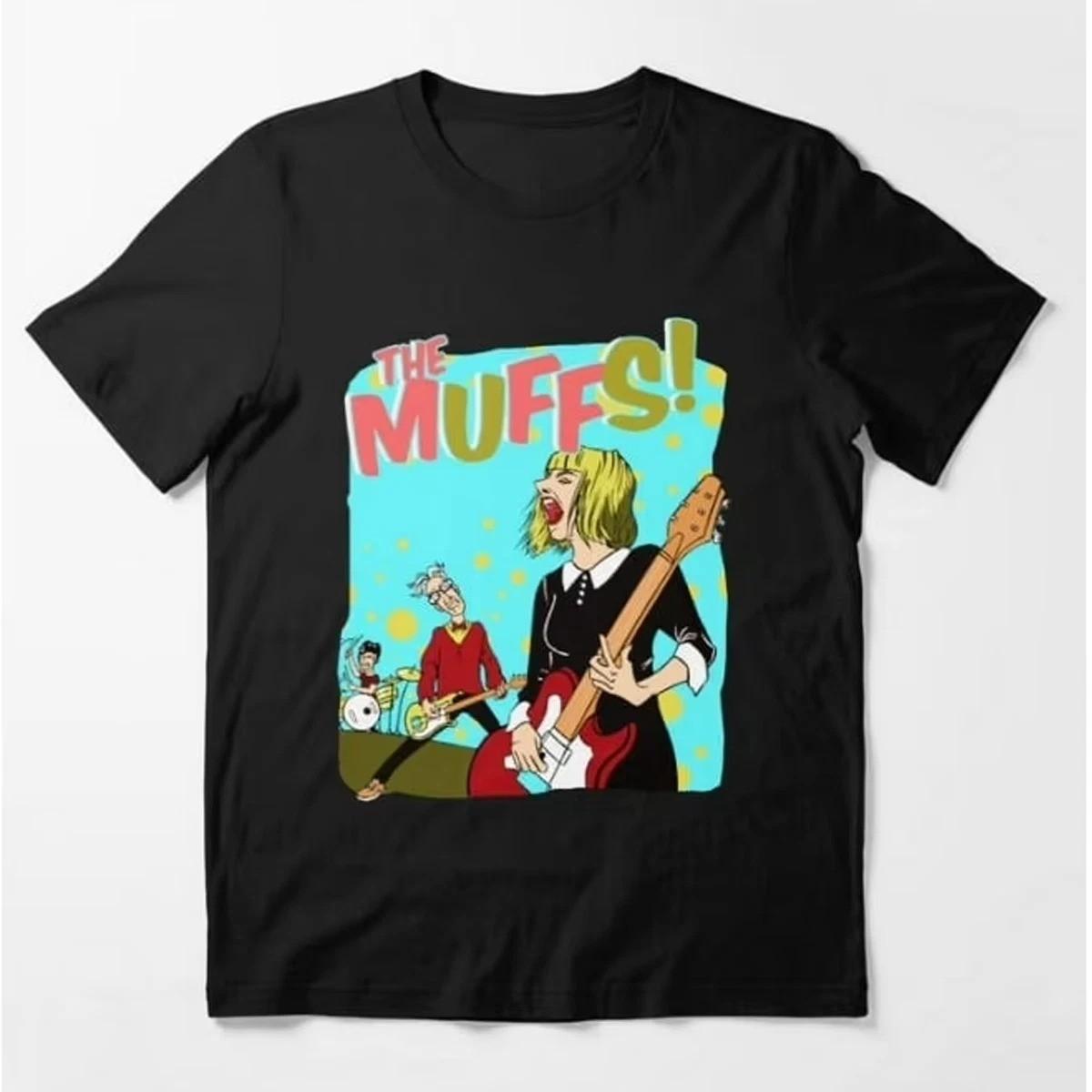The Muffs Band Whoop Dee Doo Black Cotton S to 5XL Shirt SN477 XXXXL