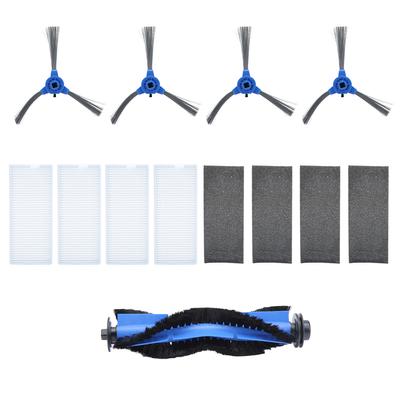 Seitenbürste Filter Hauptbürste Kit Kehrmaschinenzubehör Ersatzteile Passend für 11S RoboVac 15T