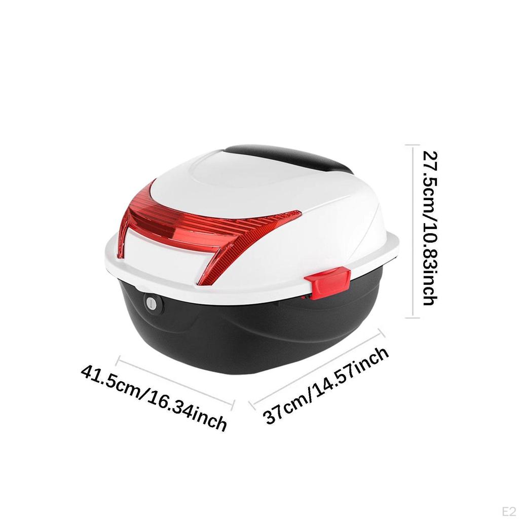Electric Bike Trunk for Luggage with Multiuse Functionality And Build