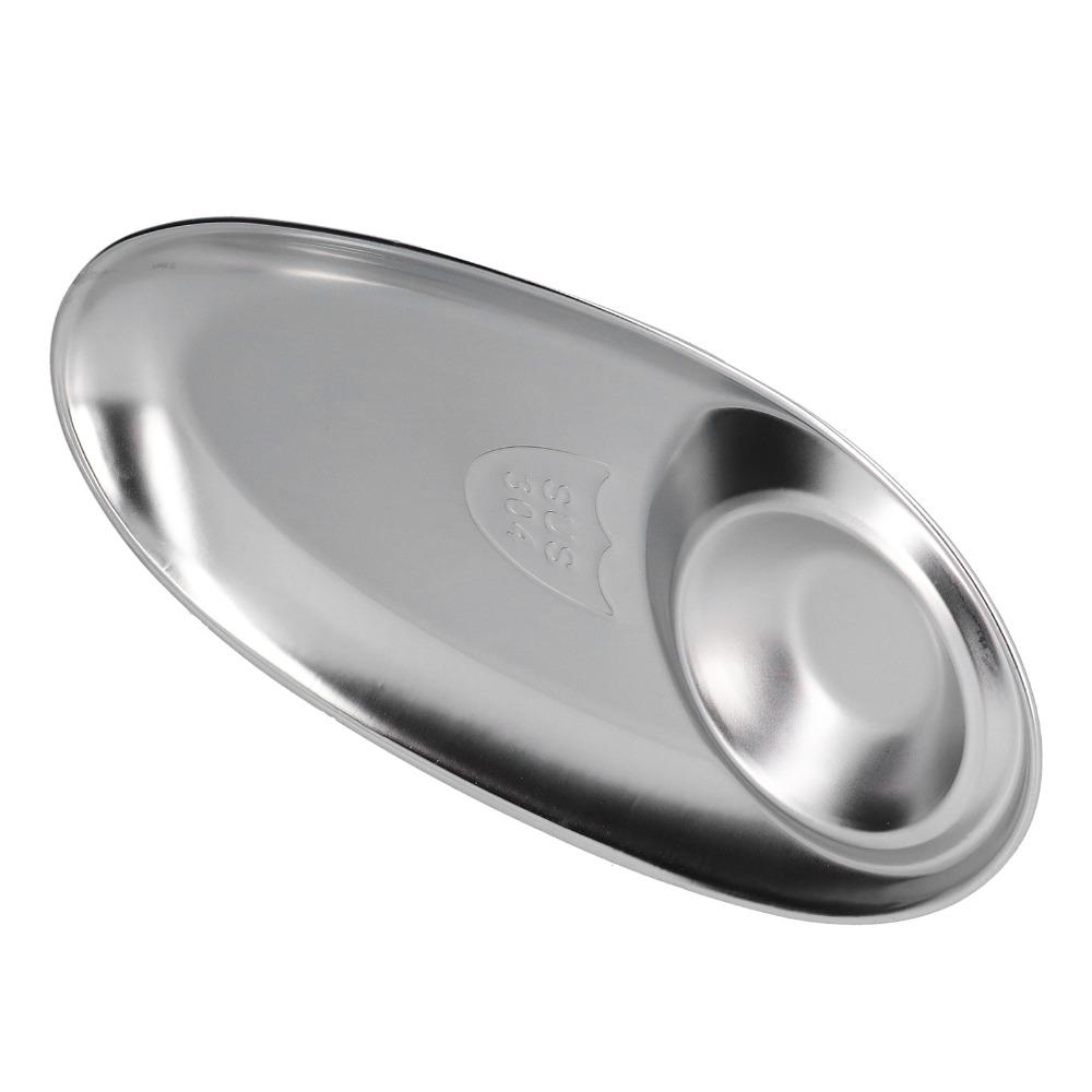 Compartment Fries Tray Rustless Divided Tray Light Weight Snack Plate  Snack Serving