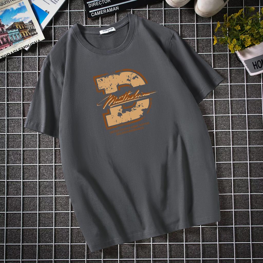 12XL Bequemes Loose Fit Baumwoll-T-Shirt Herren Kurzarm-T-Shirt in verschiedenen Farben Übergröße