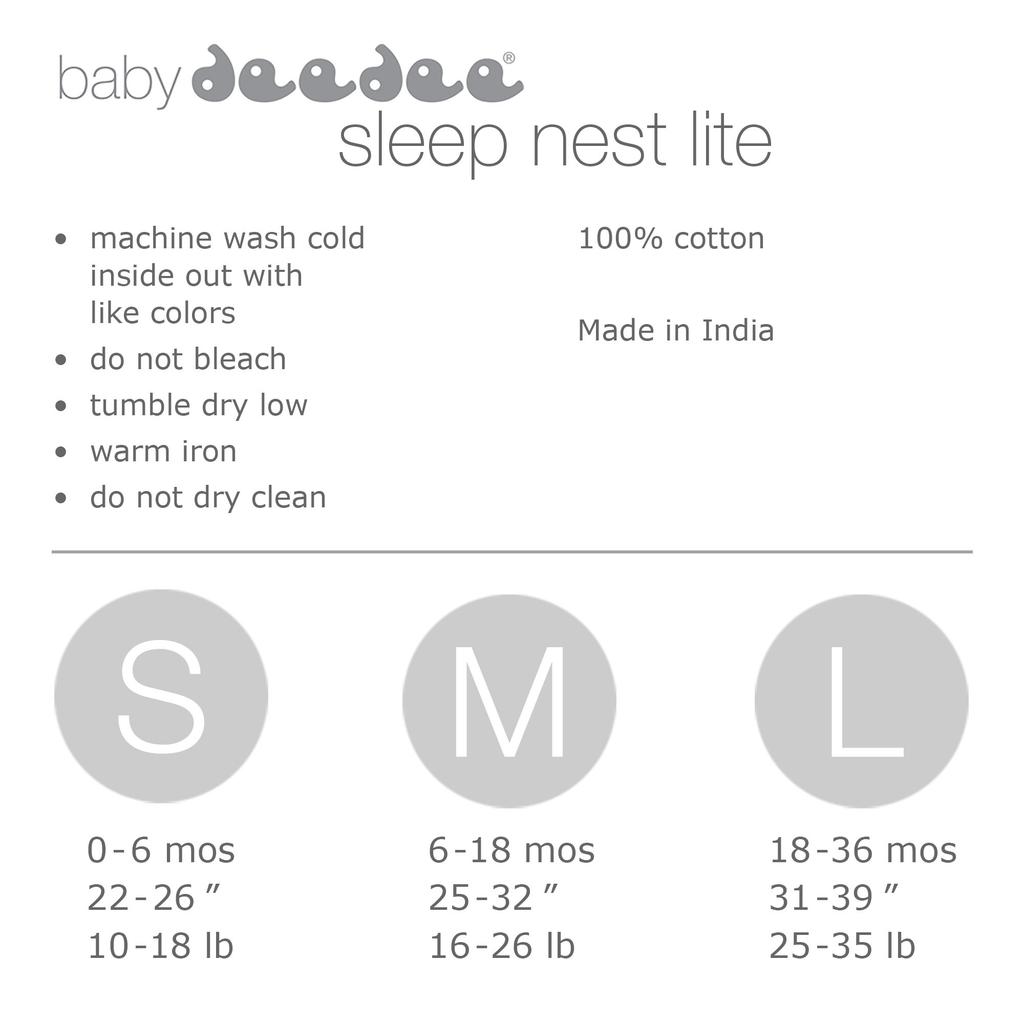 Newborn Infant Baby Sleeping Cold Sleeping Preventing Legs Stepping Out Good Sleep Bracket Sleeper Babydeedee Sleep Nest Light Lime Color S