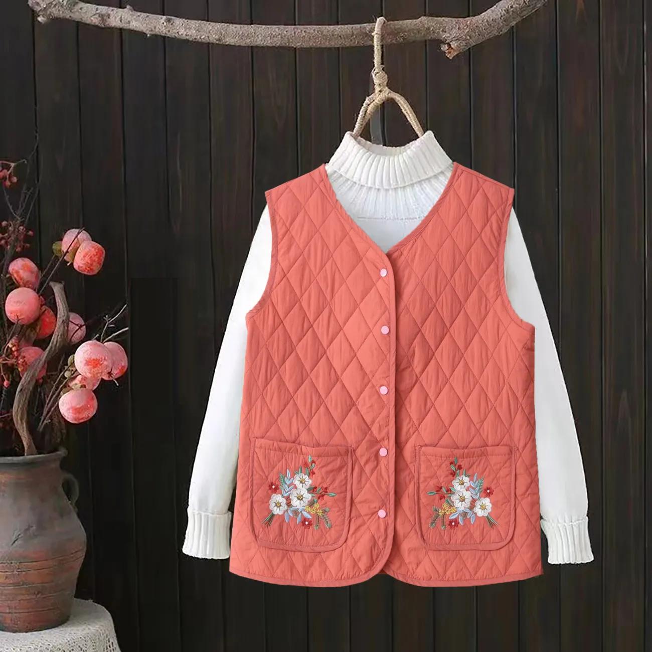 

Women s Fall and Winter Design Comfortable Plus Size Warm Vest M