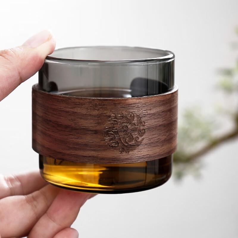 Shangqi Anti-Scald Glass Gongfu Tea Cup