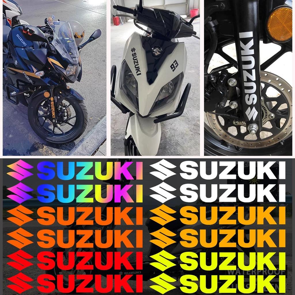 For Suzuki Racing Stickers Moto Sticker Auto Body Bumper Windows Motorcycle Laptop Walls Vinyl Decal Car Tuning Accessories