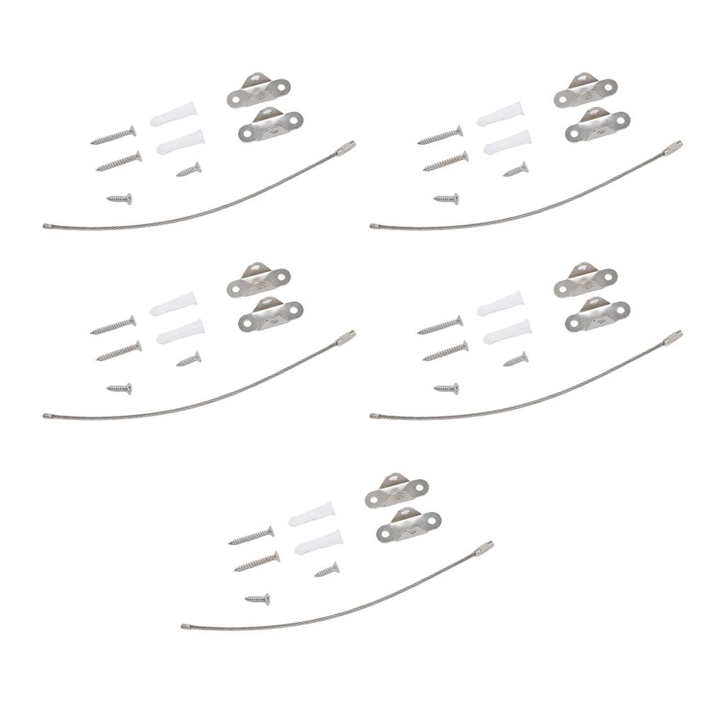 5 Set Furniture Anchors Prevent Tip for Baby Proofing Dresser Wall Safety Fasteners Earthquake Straps