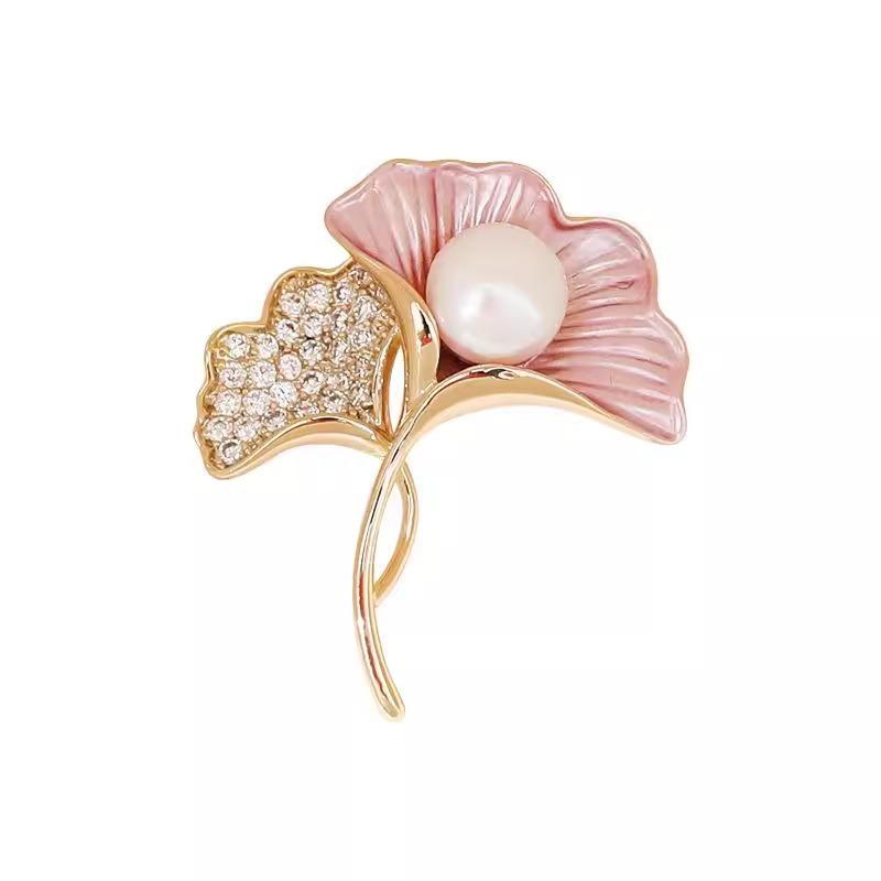 New-style Fuzi Ruyi Ping An Buckle Brooch High-end Women's Antique Tassel Cheongsam Suit Accessories Anti-glare Corsage