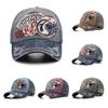 Embroidered Vintage Baseball Cowboy Cap Sun Protection Hat Fishing Running Gift