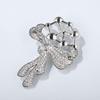 Luxury Fashion Pearl Bouquet Brooches For Women Clothing Coat Jewelry Accessories Gift