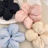 Aesthetic Scrunchies Elastic Puffy Flower Hair Rope Wedding Party Beach Headwear Big Bun Elastic Hair Tie Hair Elastic