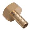 Sturdy Brass Barb Female Thread Connector Tail Pipe Hose Fitting 3/4 Inch