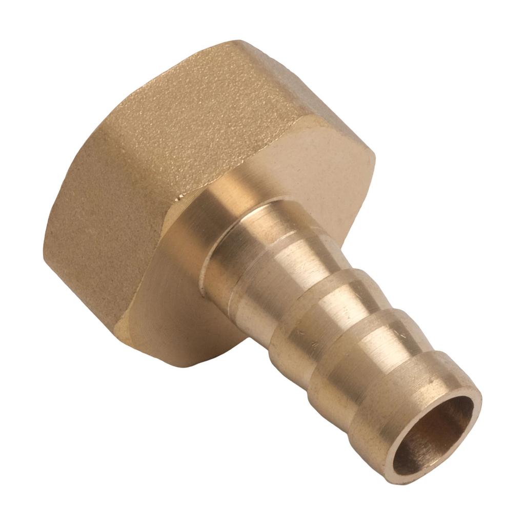 Sturdy Brass Barb Female Thread Connector Tail Pipe Hose Fitting 3/4 Inch