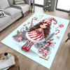 1PC Christmas, Candy Extra Large Non Slip Floor Carpet, Office, Family, Studio   Large Area Rug Indoor Rugs, Bold Statement Piece