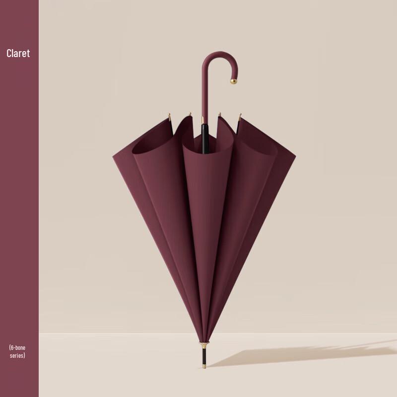 MAYDU Elegant Fully Automatic Long Handle Princess Umbrella