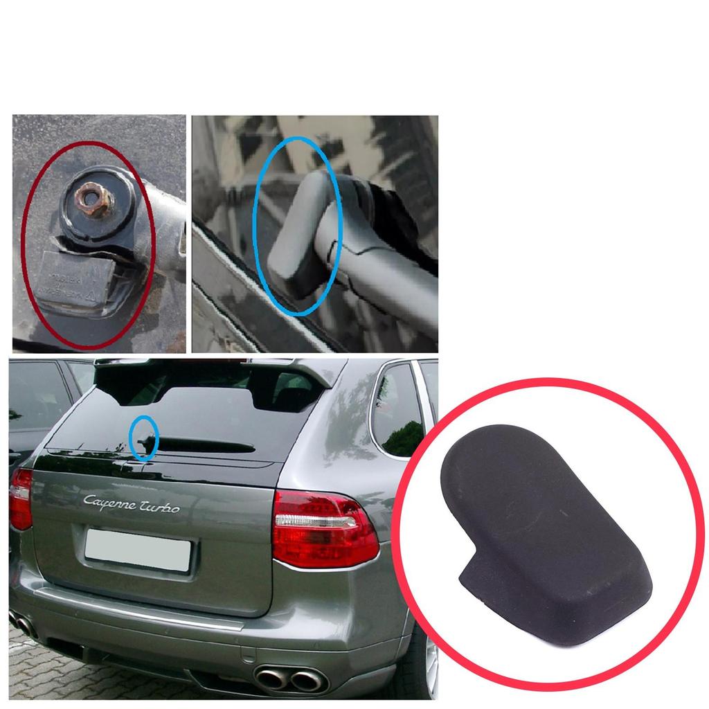 ESP647 Rear Window Wiper Arm Base Hatch Release Switch Cap Cover for Porsche Cayenne MK1 E1 9PA 955 957 2002-2010 95562832003 