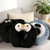 Cute Cartoon PP Cotton U Shaped Pillow Super Soft Elastane Portable Neck Support for Office Nap Outdoor Travel Cozy Rest
