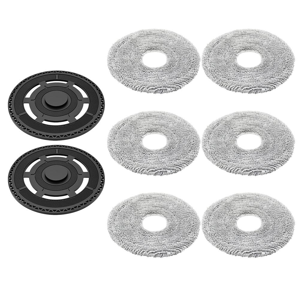 For Xiaomi Robot Vacuum Mop 5C/ OV42CN Mop Cloth Frame Board Bracket With Microfiber Pads Replacement Cleaning Accessories Kit