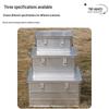 Aluminum Alloy Large Capacity Roof-Mount Camping Storage Box with Lock