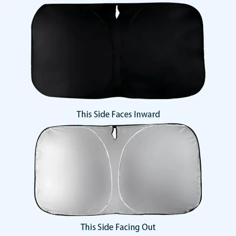 Car Windshield Sunshades Cover for Ford Focus 3 4 ST Fiesta Fusion Kuga Ecosport Mondeo MK3 MK4 Front Window Sun Protection