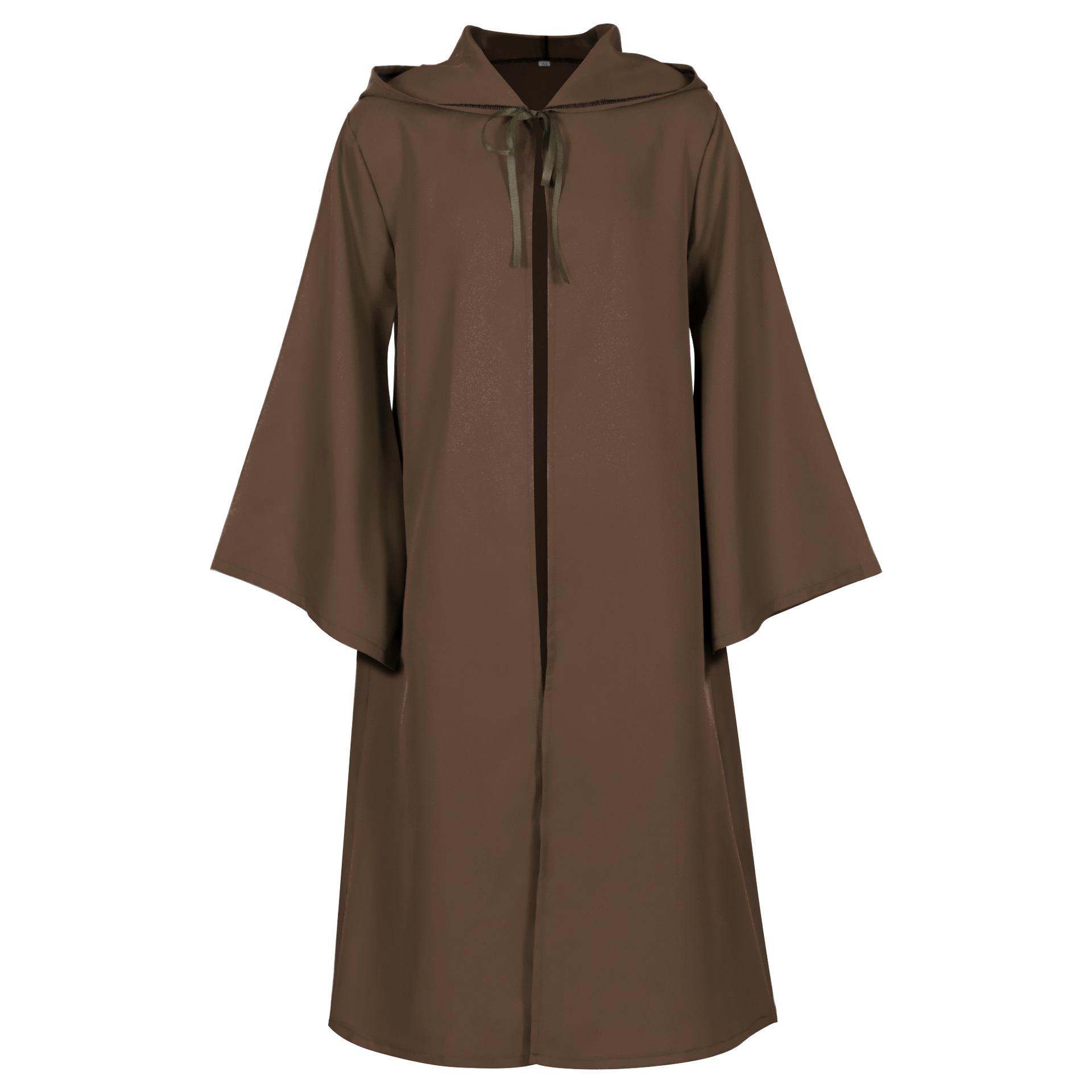 

Хэллоуин Cos Robe Cape Cos Костюм для вечеринки Длинный Косплей Длинный Черный Халат Платье Наряд S