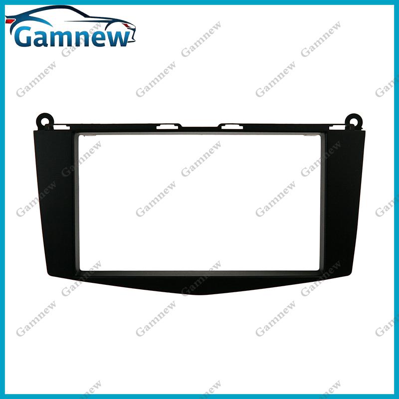 7 Inch Facia Trim Navigation Frame Double DIN Gapless Fit Center Console for Mercedes Benz C CLASS W204 2007-2011