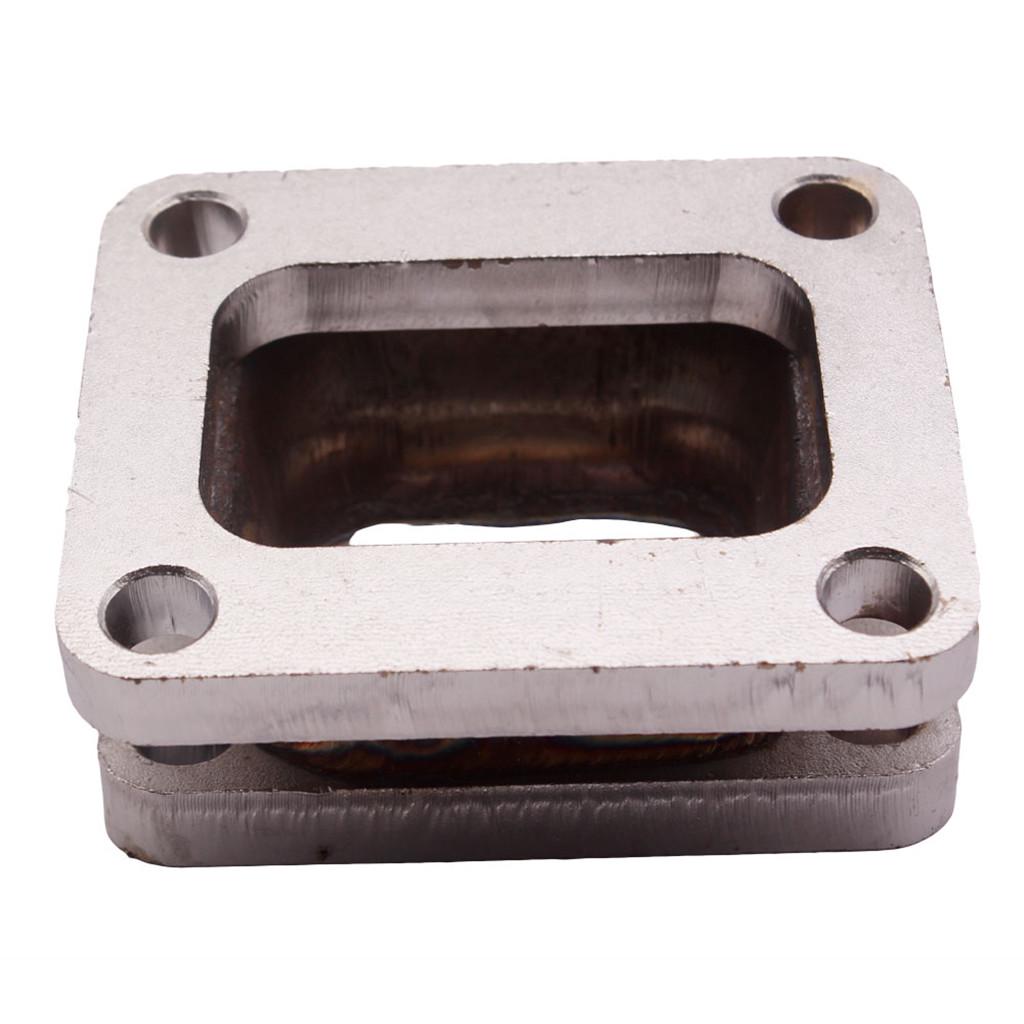 Turbo Exhaust Manifold Adapter Flange Cast Iron T3 to T4 Conversion Fitting for Car or Truck Turbo Installation