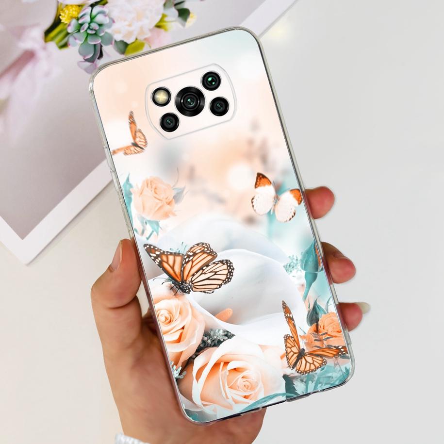 For Xiaomi Poco X3 Pro Phone Case Soft Silicon TPU Shockproof Coque For Poco X3 PocoX3 X 3 NFC Back Cover Bumper Astronaut Funda