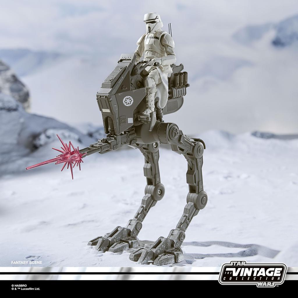 Hasbro STAR WARS Vintage Collection Star Mandalorian a Glogo Imperial Remnant Prémiová cm Kolekce vozidel Akční figurka G2536 Wars/The AT-RT 9.5