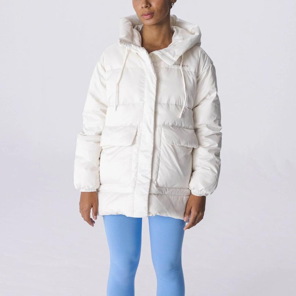 New Converse Down Jacket Women's White 10025220-A01