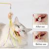 Cat Interactive Toy Funny Cat Claw Teasing Stick Kitten Teasing Stick Bite Resistant Sound Toy Cat Supplies