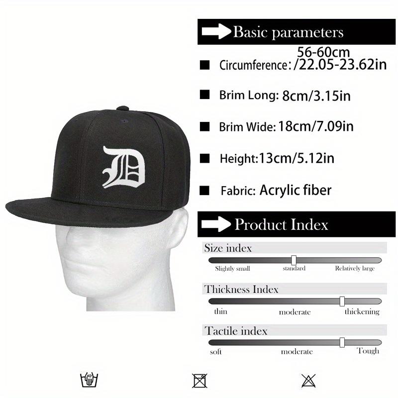 A Must-have Flat-brimmed Hat for Daily Outdoor Outings, the Same Style for Men and Women, Hip-hop Hats for All Seasons