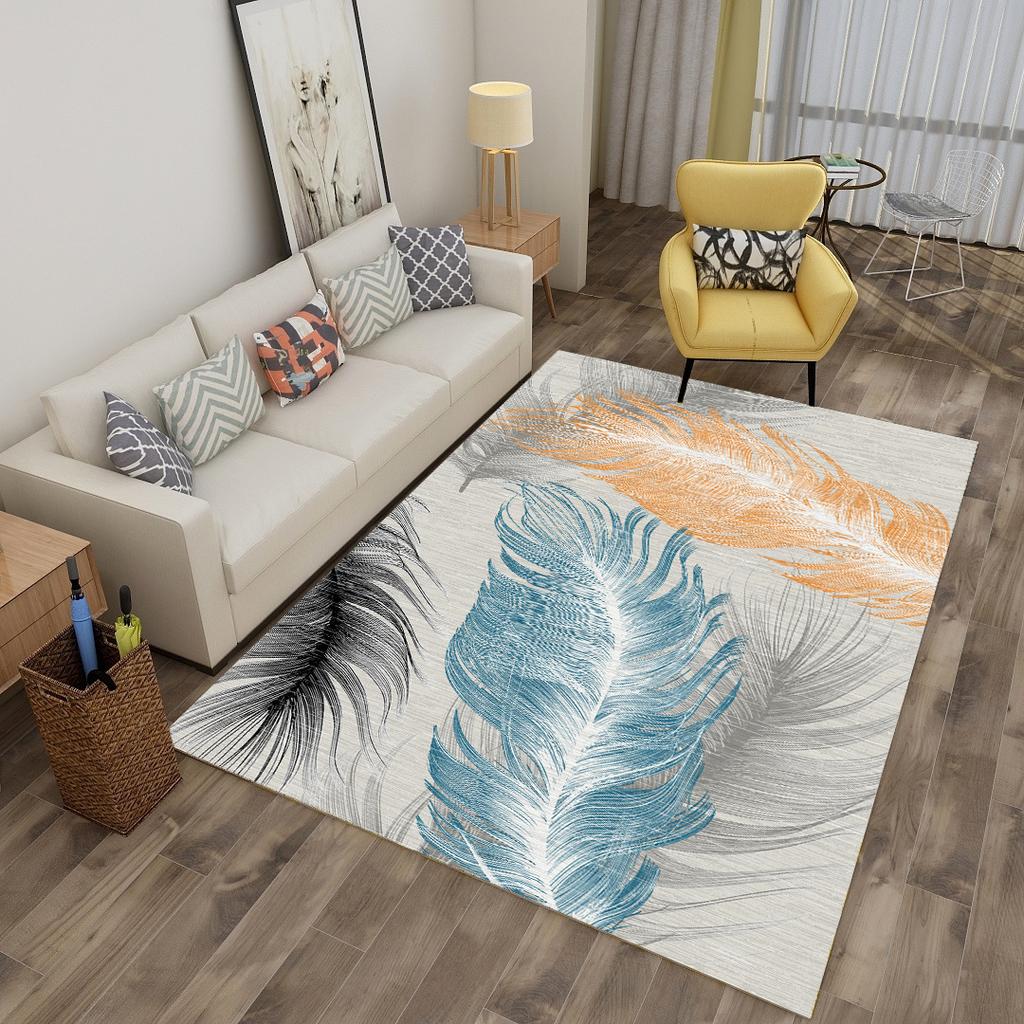 Nordic Light Luxury Carpet Floor Mat Living Room Home Carpet Hotel Carpet Bedroom Bedside Blanket