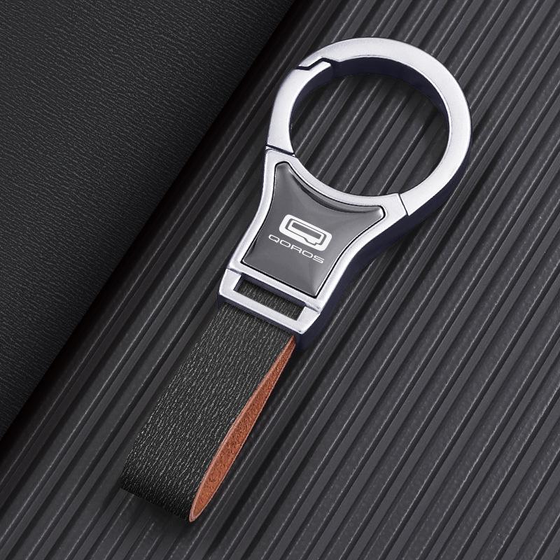 Porte-clés spécial à suspendre à la taille pour modèles 3, 5 et 7 de voitures Qoros (2025) - Boucle de Porte-clés Unisexe.