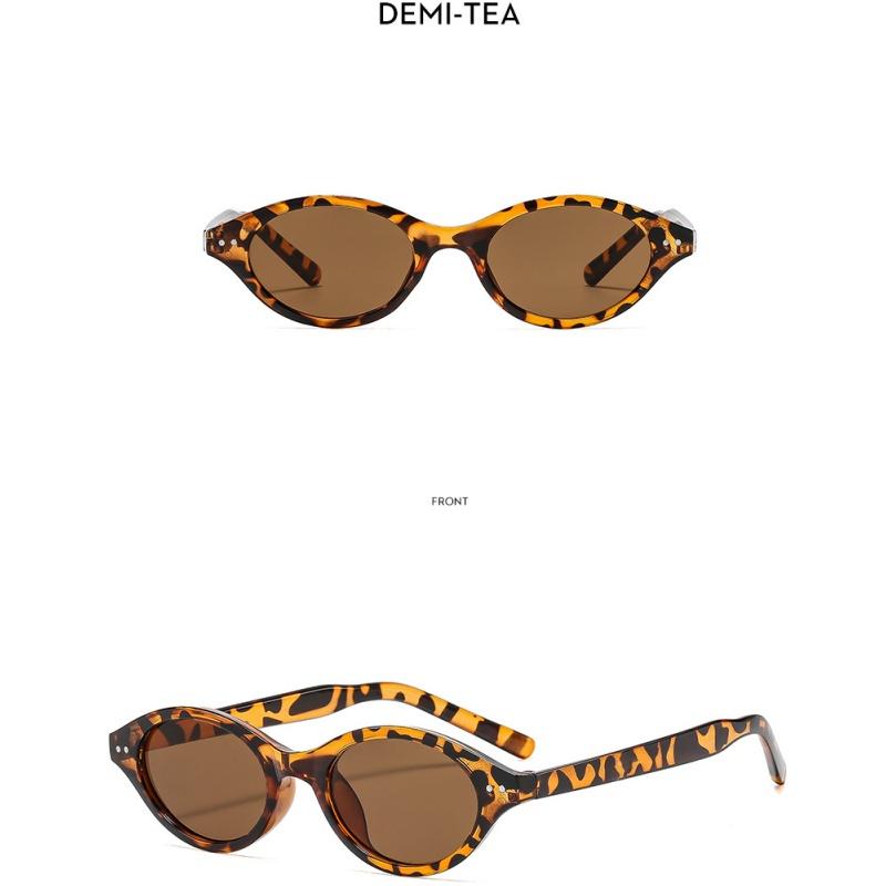 Women's sunglasses, men's and women's retro small-frame sunglasses.