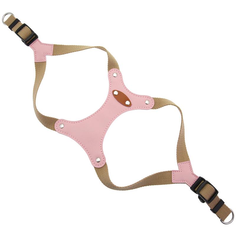 New Soft Leather Dog Vest Harness and Leash Set for Small Medium Dogs - Comfortable Escape-Proof Pet Harness Vest