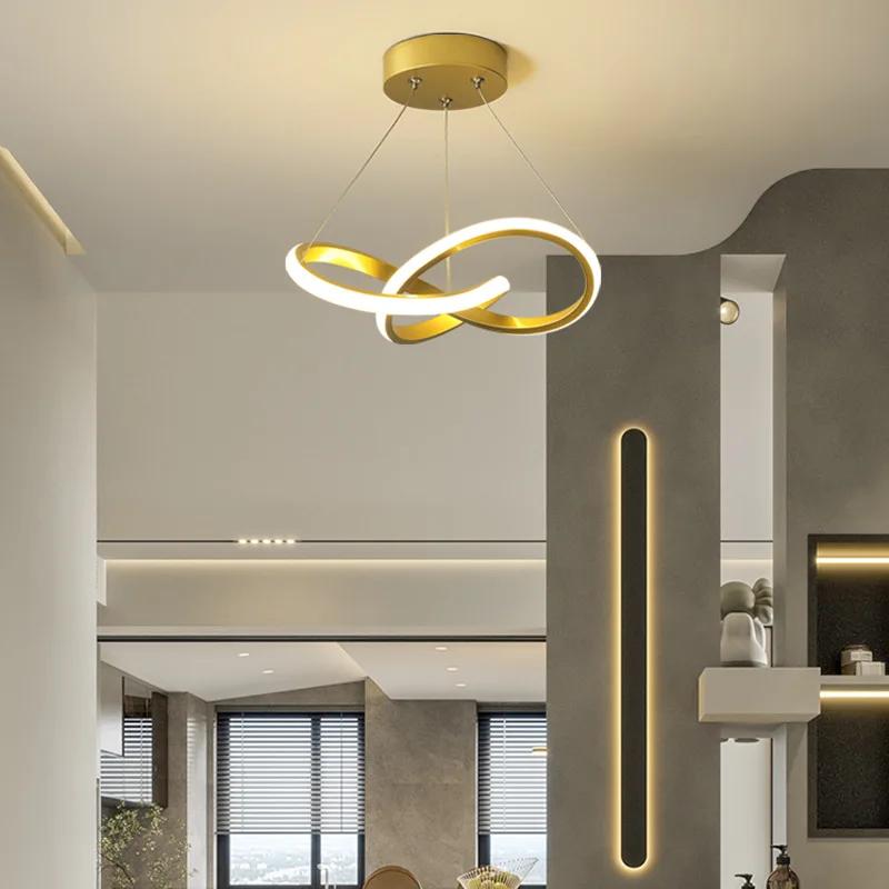 Modern Ceiling Lamp 40/50cm Tricolor light Ceiling Chandelier Bedroom Living Room Restaurant Indoor Home Decor LED Pendant Light