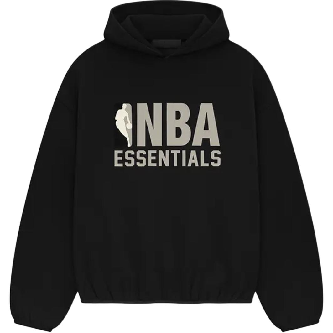 

Fear of God Толстовка Essentials x NBA с капюшоном, черная, унисекс, топы 192AL246501F M