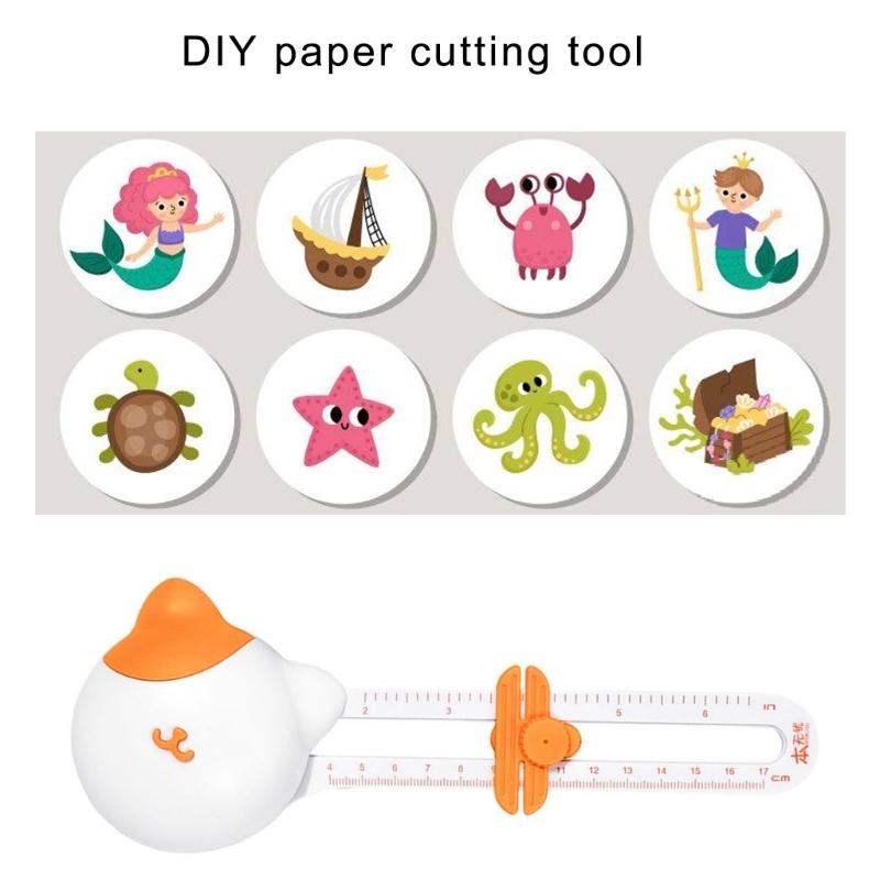 Circles Cutter for Crafts Adjust Circles Paper Cutter Paper Trimmer Circles Maker Scrapbooking Circular Cutter