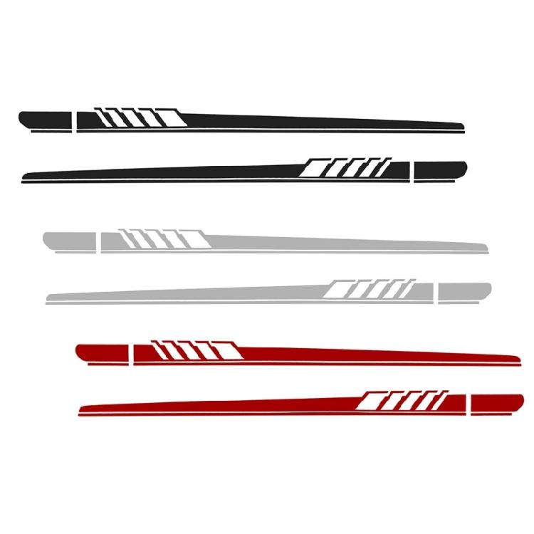 Car Side Stripe Stickers Auto Accessory Sports Stripes Decal