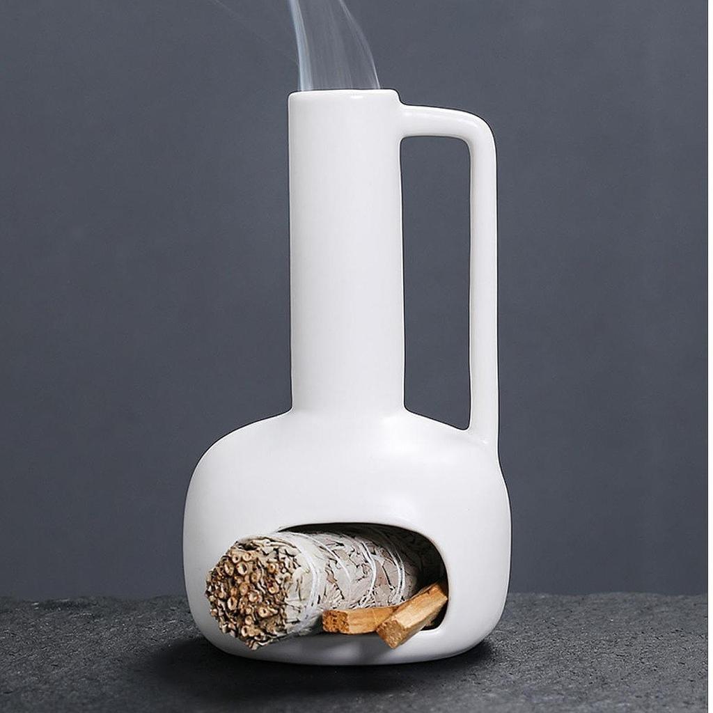 Palo Santo Holder for Incense Mini Chiminea Stand Living Room