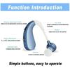 Mini Size Sound Amplifier USB Recharging Wireless Ear Aids Digital Hearing Aid  For Elderly People