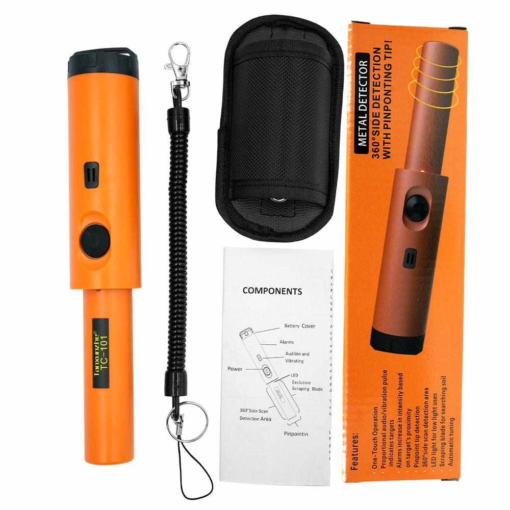 Detector de metale de înaltă sensibilitate, de mână, Pointer GP, Detector portabil, Impermeabil, Căutare de comori, Pentru localizarea monedelor de argint și a aurului